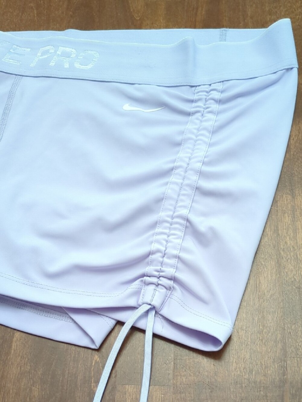 Nike Pro Lavender Athletic Shorts - Picture 3 of 6